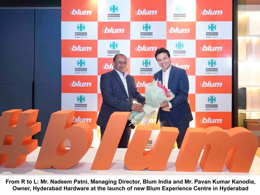 Blum India Partners with Hyderabad Hardware for New Experience Centre