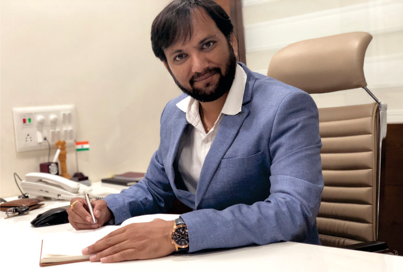 Humble beginning of enormous vision