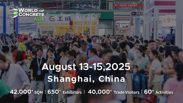 World of Concrete Asia 2025 ? The Leading One-Stop Concrete, Flooring & Mortar Trade Platform in China