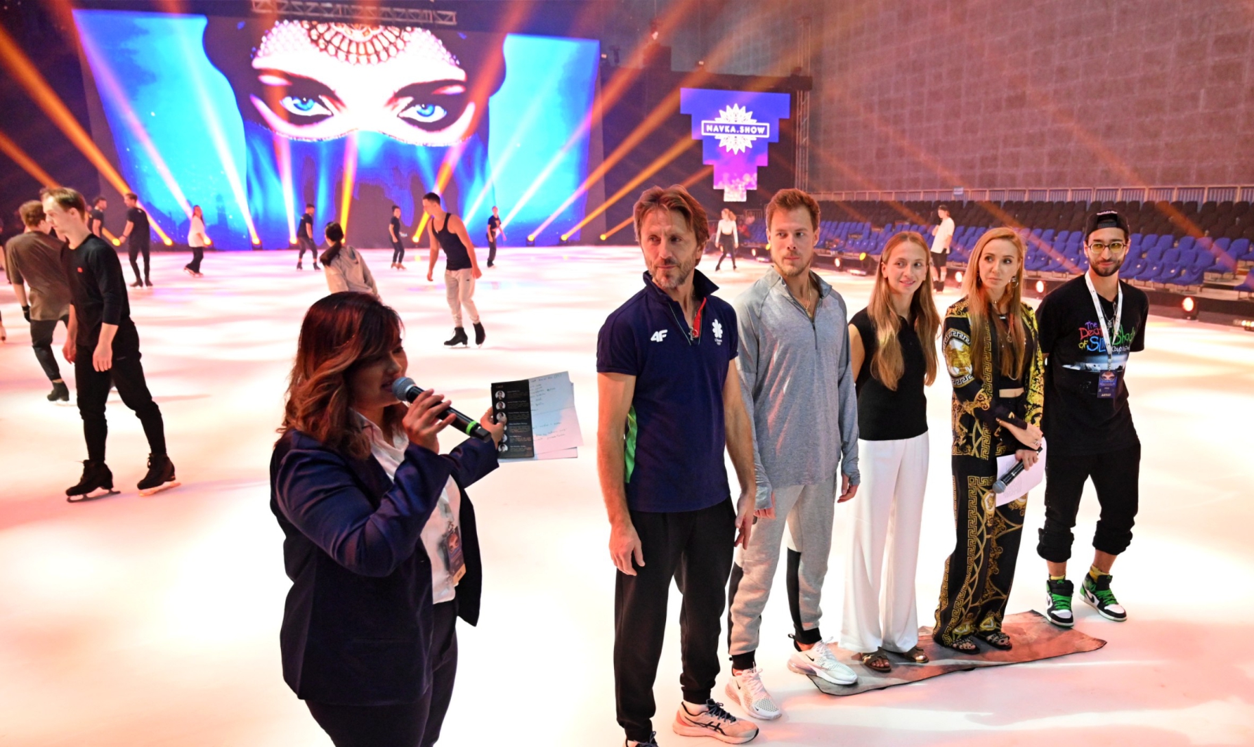A Grand Arrival: Tatiana Navka's World-Class Ice Show 'Scheherazade' Premieres in India at EKA Arena Ahmedabad today