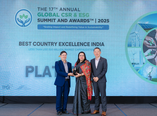 Bridgestone Wins ?Best Environmental Excellence Award? and ?Best in India Award? at the 17th Global CSR & ESG Summit & Awards 2025